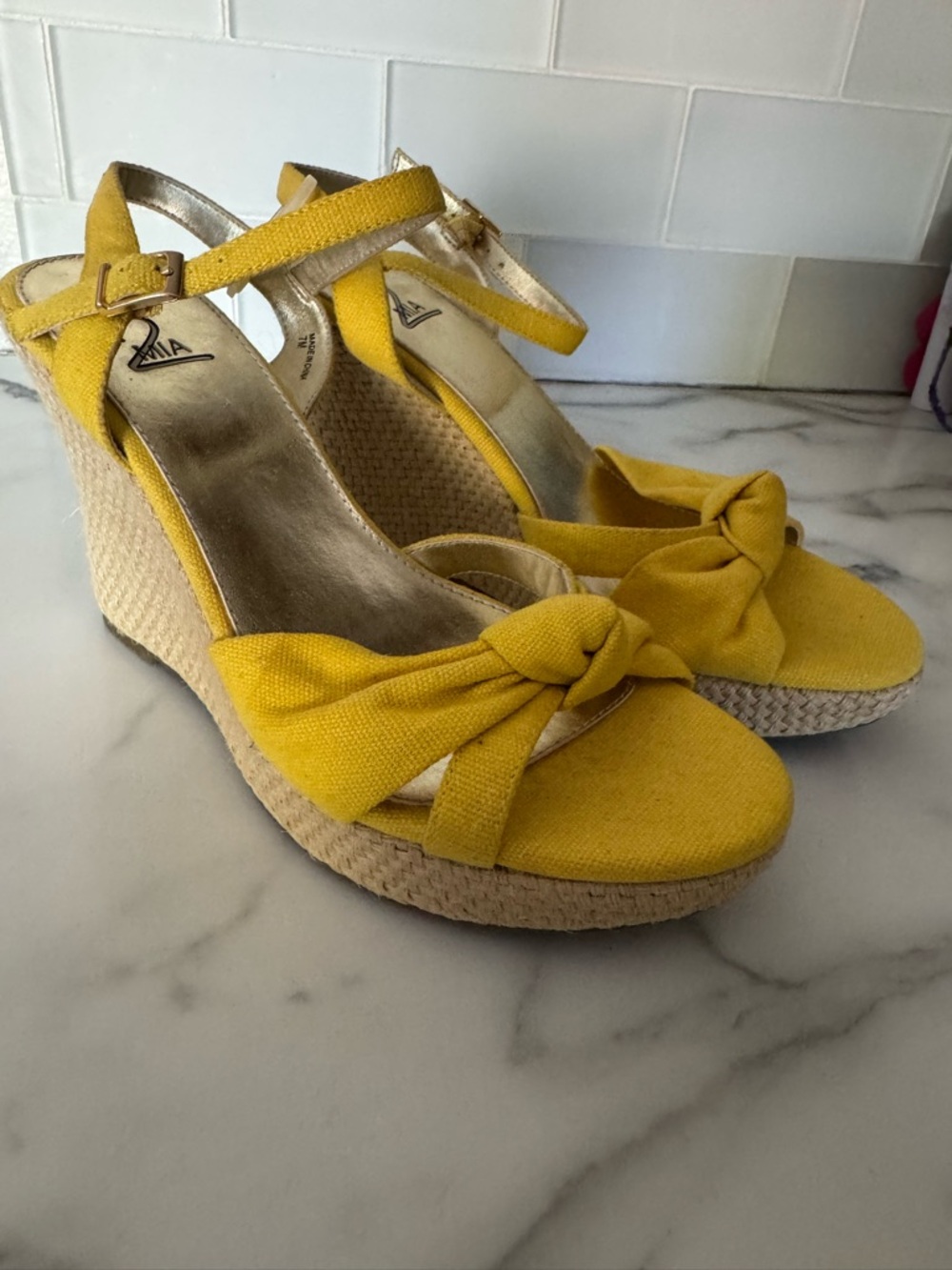 MIA Espadrille Wedge Sandal